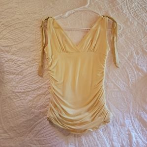Yellow bebe top